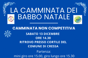 La Camminata dei Babbo Natale