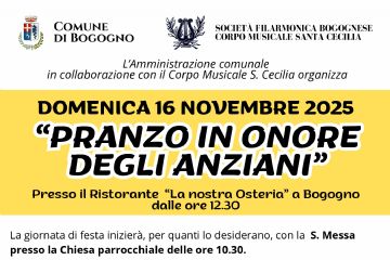 Pranzo in onore degli Anziani