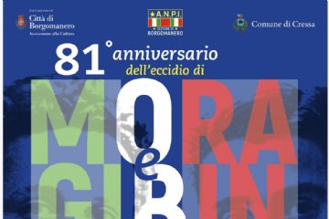 81° Anniversario dell'eccidio delle M.O.  Mora e Gibin
