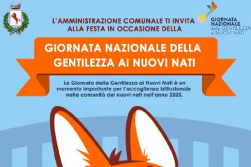 Giornata della Gentilezza ai nuovi nati 