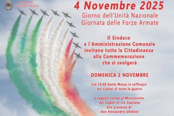 4 Novembre 2025 Giorno dell'Unità Nazionale - Giornata delle Forze Armate