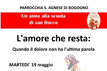 Un anno alla scuola di San Rocco: L'amore che resta. Incontro con Don Marco Pozza